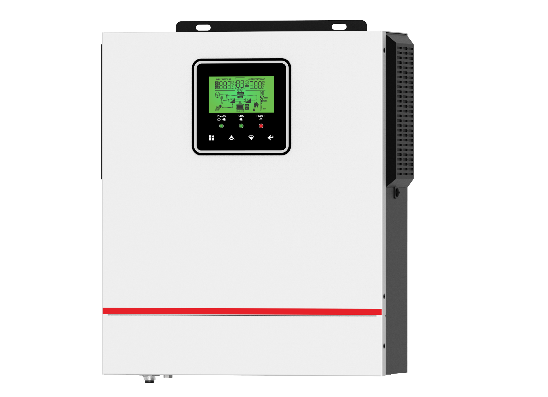 1.2KVA Off Grid Solar Inverter 12V 80A MPPT 20-150VDC Pure Sine Wave Inverter