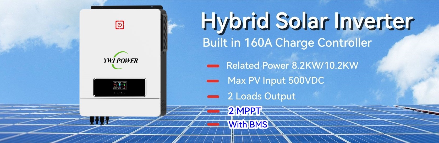 10KW Hybrid Solar Inverter